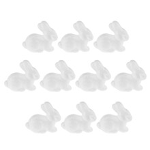 10Pcs Rabbit Shaped Toy For Crafting And Modeling Projects