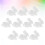 10Pcs Rabbit Shaped Toy For Crafting And Modeling Projects 11
