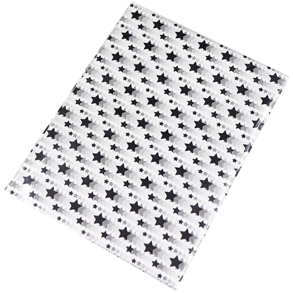 100 Arkuszy Ozdobnego Papieru Gwiazdka TęCzowy Na Prezent Urodzinowy-image