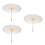 3Pcs DIY Guarda-Sol Artesanato Pintura Graffiti 4