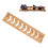 Tea Cup Draining Rack with Bamboo Shelf and 8 Grids for Tea Ceremony Decor 10