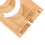 Tea Cup Draining Rack with Bamboo Shelf and 8 Grids for Tea Ceremony Decor 9
