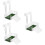 3Pcs Plataforma Suspensa Para Sol Aquática 9