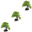 3Pcs Decoração Para Planta De Artificial 7