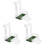 3Pcs Plataforma Suspensa Para Sol Aquática 4