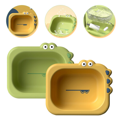 2Pcs Bacias De Banho Para Crianças Com Desenho 2