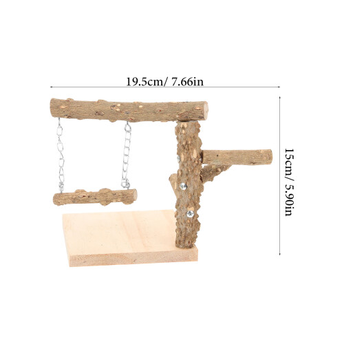Suporte Para Papagaios E Pássaros De Natural 2