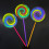 9 Unidades Bastão Luminoso Fluorescente Para 7