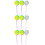 9 Unidades Bastão Luminoso Fluorescente Para 11