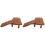 2 Pcs Plataforma De Descanso Para Répteis, Para 4