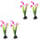 4 Unidades Planta Artificial Para E Desktop 3