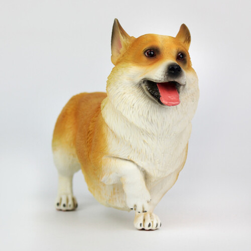 De Cachorro Corgi Simulação, Brinquedo , Decoração 1