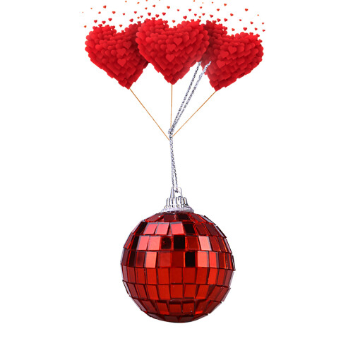 1 Bola Disco 10 Cm – Decoração Festa ( )