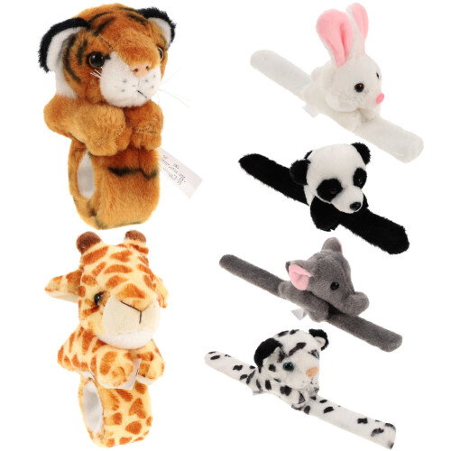 18 Peças Pulseiras De Com Animais Tema Selva Para Crianças