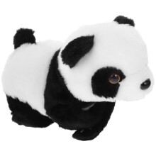 Adorável Pulseira De Pelúcia Com Panda Estofado Para
