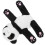 Adorável Pulseira De Pelúcia Com Panda Estofado Para 11