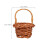48 Unidades Mini Cesta Trançada Decorativa 11