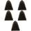 5Pcs Sino De Vaca Metal Para Coleira E Árvore 9
