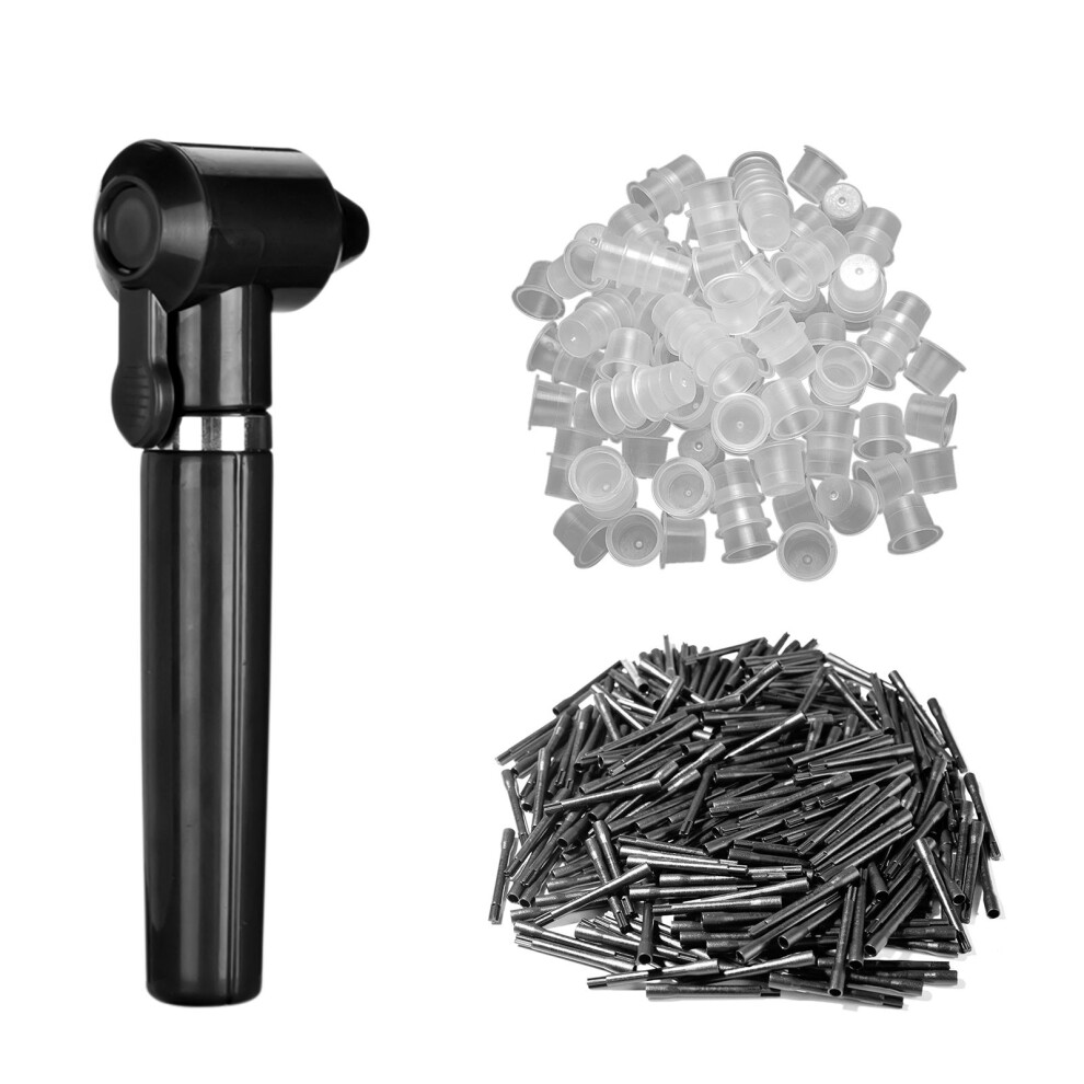 Black Tattoo Ink Mixer Machine With 100Pcs Cups & Sticks Â Compact