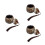 3Pcs Urna Cremacção Cerâmica Mini Para Cinzas E Animais 6