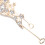 3 Unidades Tiara De Coroa Para Noiva Com Cristal 6