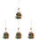 4Pcs Brinquedo Para Pássaros Mastigável 4