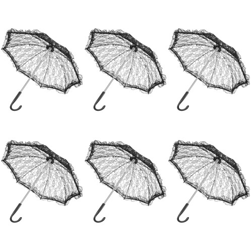 6 Unidades Guarda-Chuva De Vintage Para Apresentação E 1