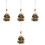 4Pcs Brinquedo Para Pássaros Mastigável 5