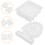 2 Conjuntos De De Coelho De Silicone Para Velas 11