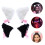 4 Pares De Presilhas De Orelhas De Animais Para Cabelo Cosplay 9