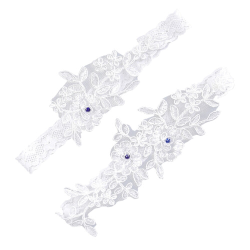 Um Par De Ligas De Para Noiva E De 2