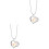 2Pcs Colar Com Pingente De Com Foto Presente 5