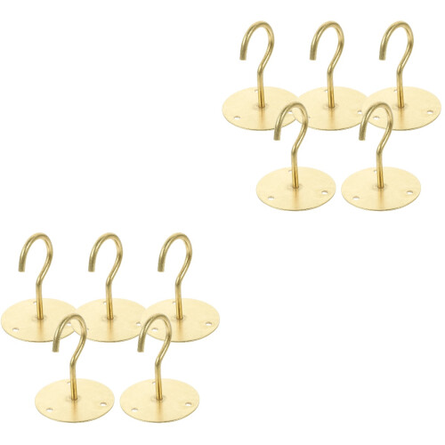2Conjuntos De Teto Metálicos Dourados Para E Casa 2