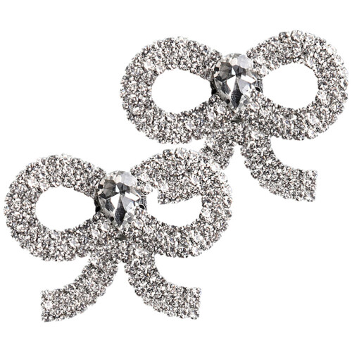 4 Pares De Clips Para De Noiva Com E Laços 1