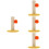 4 Unidades Vertical Para Arranhadura Para 8
