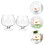 2Pcs Transparente Multi-Função Para Dourados E Betta 5