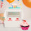 30 Unidades Para Cupcakes Com Recipientes De 4