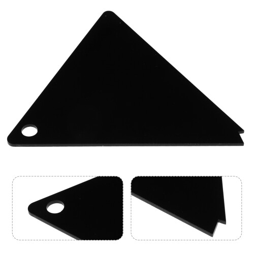 De Cera Triangular Para Snowboard De Acrílico 2