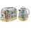 Ariete Ariete Positano ARPK51 Vintage 2-Slice Toaster & Kettle Bundle, Multicolour 1