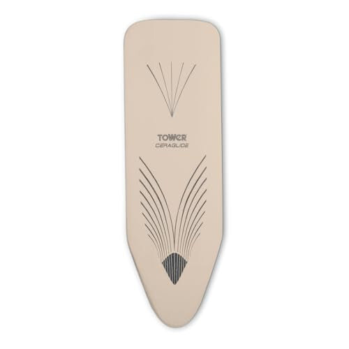 Tower Tower Oversize Ironing Board: Adjustable Height, Smooth Glide Cover, Stable Design