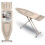Tower Tower Oversize Ironing Board: Adjustable Height, Smooth Glide Cover, Stable Design 2
