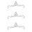 3Teile Tiara Hochzeit Kopfschmuck 10