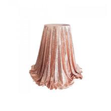3Stk Multifunktionale Pailletten Tischdecke Rose Gold Für Feiern