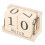 3Stk Tischblock Kalender Holz Countdown Büro 2
