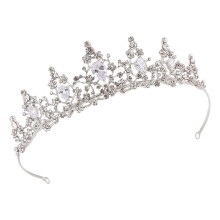 3Stk Hochzeitskrone Silber Damen Haarreif Mit Pin Party Accessoire