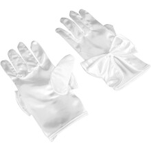 1 Paar Satin Mit Schleife Für Hochzeit Abschlussball
