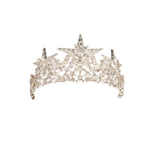 3Stk Silberne Hochzeitskrone Mit Kristallstern Für Party Und Hochzeit