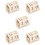 5Stk Tischblock Holz Countdown Kalender Bürokalender Detailliert 10