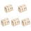 5Stk Tischblock Holz Countdown Kalender Bürokalender Detailliert 4