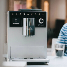 Melitta CI Touch Silver Automatic Bean to Cup Coffee Machine, Dual Bean Select